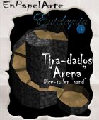 Tira-dados Cascada circular "Arena"(tabloide) Dice roller Circular cascade "Sand"