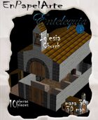 Iglesia 3D / Church 3D (Tabloide)