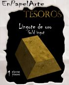 Lingote de oro / Gold ingot (tabloide)