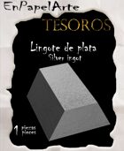 Lingote de plata / Silver ingot (tabloide)