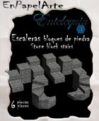 Escaleras de bloques de piedra / stone block stairs