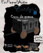 Carro de guerra / War wagon (carta)