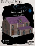 Casa mod. 4 / House mod. 4 (carta)