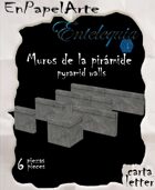 Muros de la piramide / Pyramid walls (carta)