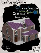 Casa mod. 4 nieve / House mod. 4 snow(carta)