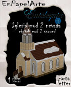 Iglesia mod 2 nevada / Church mod 2 snow (carta)