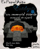 Pozo ceremonial pirámide /Pyramid Ceremonial pit (carta)