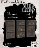Libreros mod 2 - Bookshelf set 2
