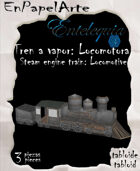 Tren de vapor, Locomotora / Steam Train, Locomotive