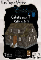 Cabaña modelo 3 / Cabin model 3 (carta)