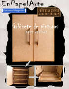 Gabinete para pinturas / Paints cabinet