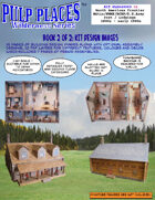 NWMP/RCMP/US ARMY/Métis: 2 Storey Log Cabin - WLK640003