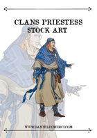 Priestess Shaman Stock Art