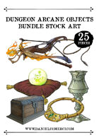 Dungeon Arcane Objects Stock Art