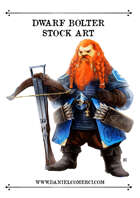 Dwarf Bolter Archer Stock Art