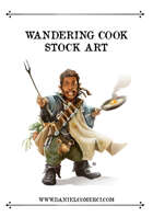 Wandering Cook Stock Art