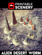 Alien Desert Worms
