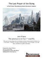 The Last prayer of the Dying (Pathfinder version)