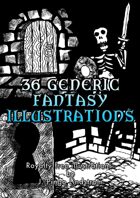 36 Generic Fantasy Illustrations