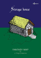 Fantasy Maps: Storage House with Basement
