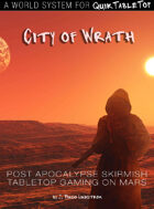 QuikTableTop: City of Wrath - A World System / Add-on