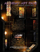 Alchemy Art Pack For RPG maps, 92 Items with commercial use