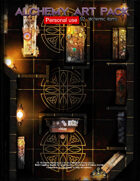 Alchemy Art Pack For RPG maps, 92 Items Personal use only