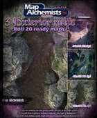 3 Exterior battlemaps for Roll 20 44x44