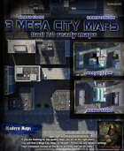3 Huge Modern City Maps for Roll 20 & Printing