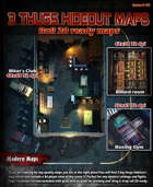 3 Thug's Hideout Modern Era for Roll 20 & Printing