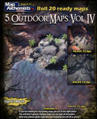 5 Outdoor Battle-Maps Voulme IV For Roll 20