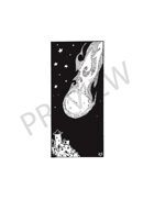 CC3 Fiery Doom - occult mystery series - fantasy stock art