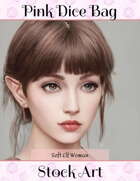Stock Art-Soft Female Elf Portrait