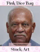 Stock Art-Older Male Human Portrait