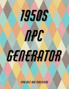 1950s NPC Generator
