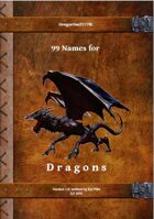 Gregorius21778: 99 Names for Dragons
