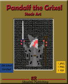 Pandalf the Grixel Stock Art