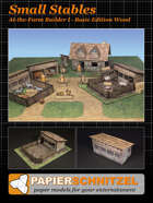 Small Stables At-The-Farm II BASIC EDITION STONE B