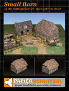 Small Barn At-The-Farm III BASIC EDITION WOOD