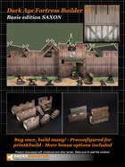 Dark Age Fortress Builder I BASIC EDITION SAXON