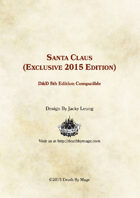 Santa Claus - 2015 Holiday Exclusive (5e)