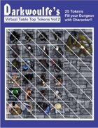 Darkwoulfe's Token Pack Vol 2 - Heroes and Villains