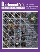 Darkwoulfe's Token Pack Vol 5: Heroes and Villains