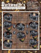 Darkwoulfe's Token Pack - Customizable Character Kit Pack 1 - Supplement