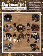 Darkwoulfe's Token Pack - Customizable Character Kit Pack 9