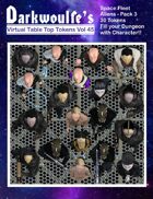 Darkwoulfe's Token Pack Vol45 - Space Fleet - Aliens - Pack 3