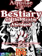 Aquilae: Bestiary of the Realm Abridged (DCC/Dungeon Crawl Classics)