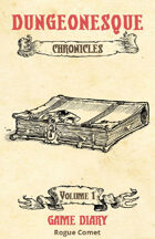 The Chronicles RPG Kit: Game Diary