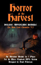 Horror at the Harvest: The Bone Lord Chronicles V.2