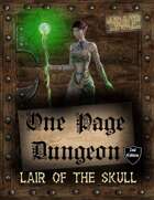 One Page Dungeon: Lair of the Skull (Version Française)